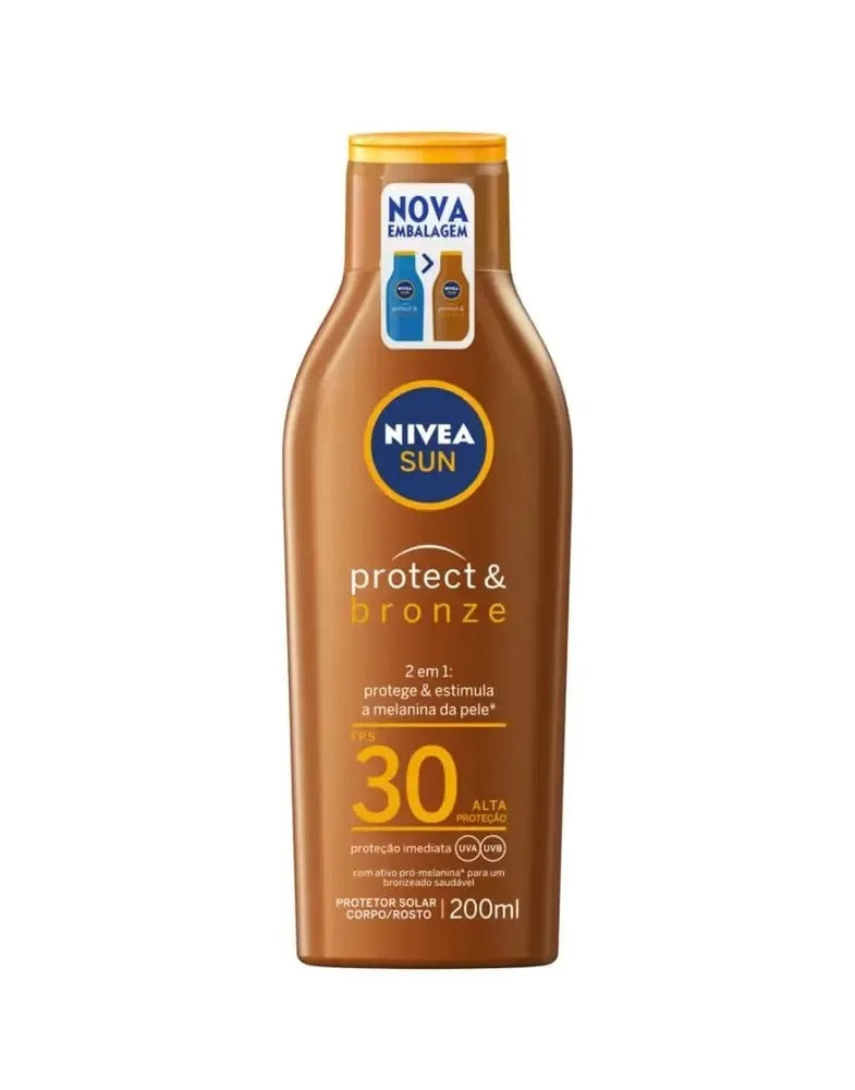 Nivea Protetor Solar Protect & Bronze Sun - FPS30